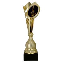 7249/MUS-B - Pohár hudba zlatý H-41,5 cm