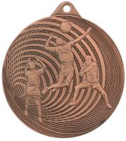 MMC3073/B - Medaila volejbal (pr.70 mm, hr.2 mm) bronz