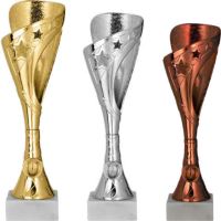 9329 - Pohár zlato-striebro-bronz
