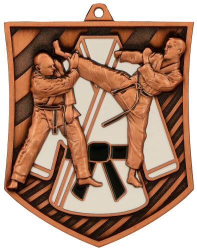 MD8054 - Medaila karate (79x66 mm, hr.2,5 mm)