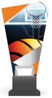 CG02A/BAS - Trofej Connect+ sklo basketbal H-26 cm