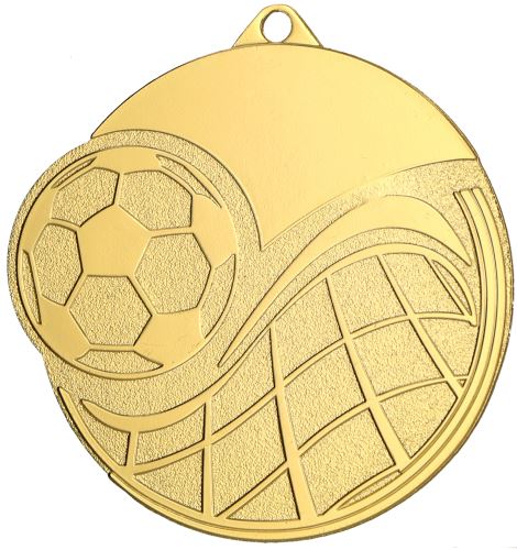 MMC6065/ - Medaila futbal (pr.60 mm, hr.2 mm) bronz