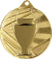 ME007/G - Medaila pohár (pr.50 mm, hr.2 mm) zlato