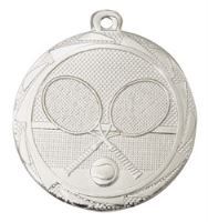 BS.ME113/S - Medaila tenis (pr.45 mm, hr.2mm) striebro