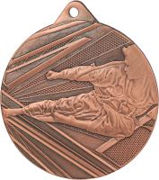 ME002/B - Medaila karate (pr.50 mm, hr.2 mm) bronz