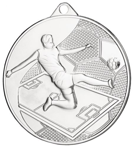 MMC45050/ - Medaila futbal (pr.50 mm, hr.2 mm) bronz