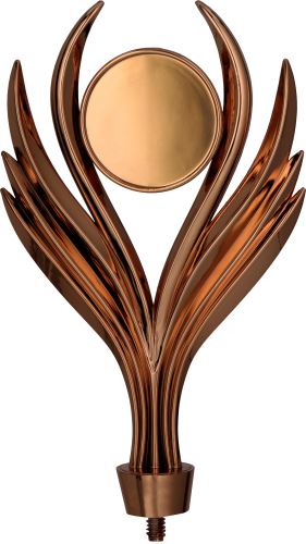 B700/B - Figúrka plastová všeobecná bronzová H-20 cm