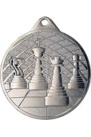MMC34050/S - Medaila šach (pr.50 mm, hr.2 mm) striebro