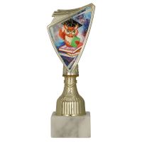 9297/EDU-C - Pohár štúdium zlatý H-17,5 cm