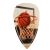 STM-BAS/B - Nálepka STICK ME! basketbal H-4,7 cm