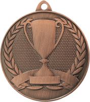 MMC30050/B - Medaila pohár (pr.50 mm, hr.2 mm) bronz