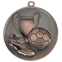 Medaila futbal (pr.50mm) bronz