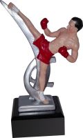 RFST2107 - Figúrka odlievaná kick box H-18cm