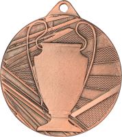 ME007/B - Medaila pohár (pr.50 mm, hr.2 mm) bronz