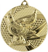 MMC8250/G Medaila holub (pr.50 mm, hr.2 mm) zlato
