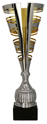 2086 - Pohár strieborno-zlatý