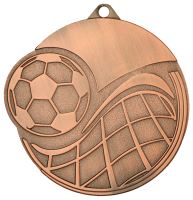 MMC6065/B - Medaila futbal (pr.60 mm, hr.2 mm) bronz