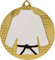 MMC6550/G - Medaila kimono (pr.50 mm, hr.2 mm) zlato
