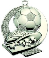 Medaila futbal (pr.50mm) striebro