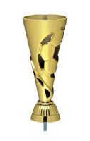 CP210/G - Figúrka plastová FASTFIX pohár futbal zlatá H-13,7 cm