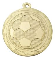 BS.ME105/G - Medaila futbal (pr.45 mm, hr.2mm) zlato