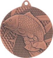 MMC7950/B - Medaila rybárstvo (pr.50 mm, hr.2 mm) bronz